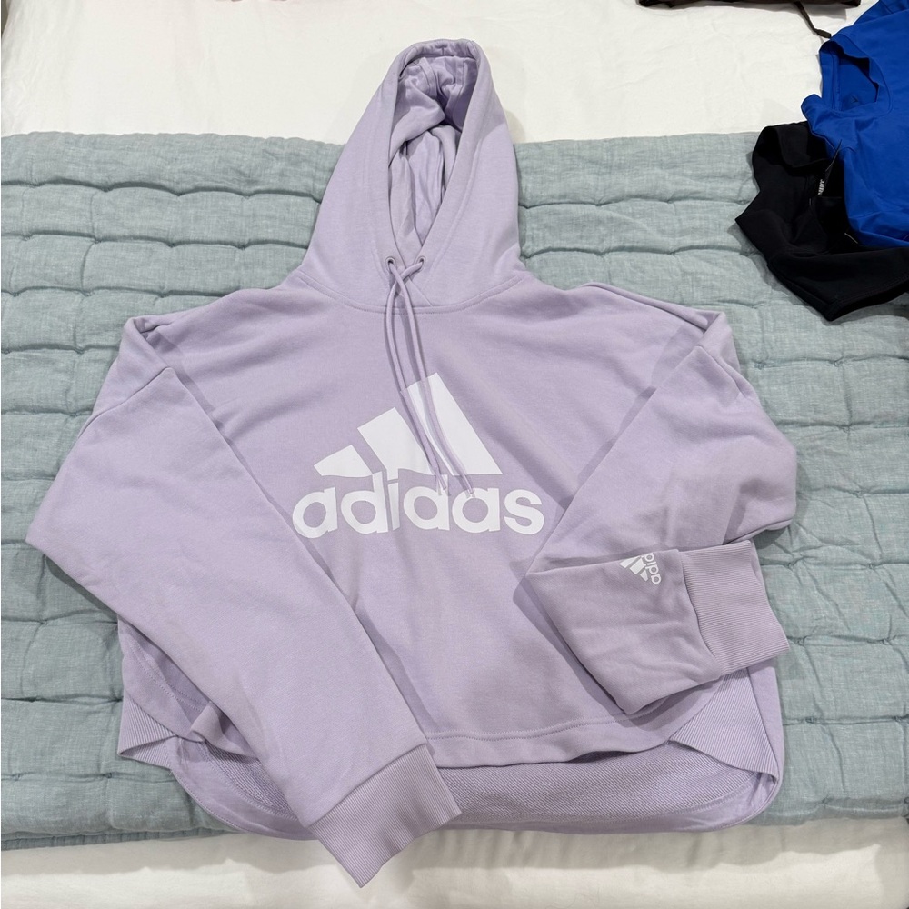Adidas cropped hoodie